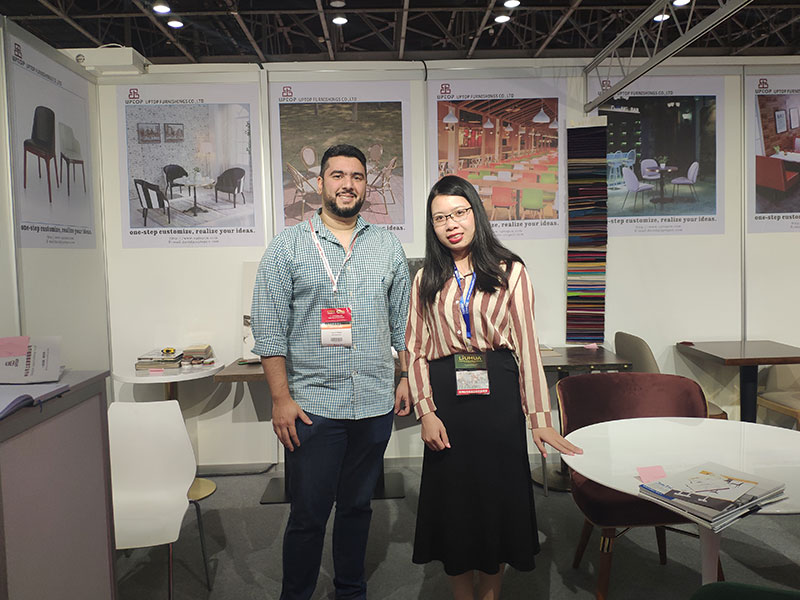 Uptop Furnishings-Uptop Attended The Homelife Exhibition In Dubai | Table For Office-2