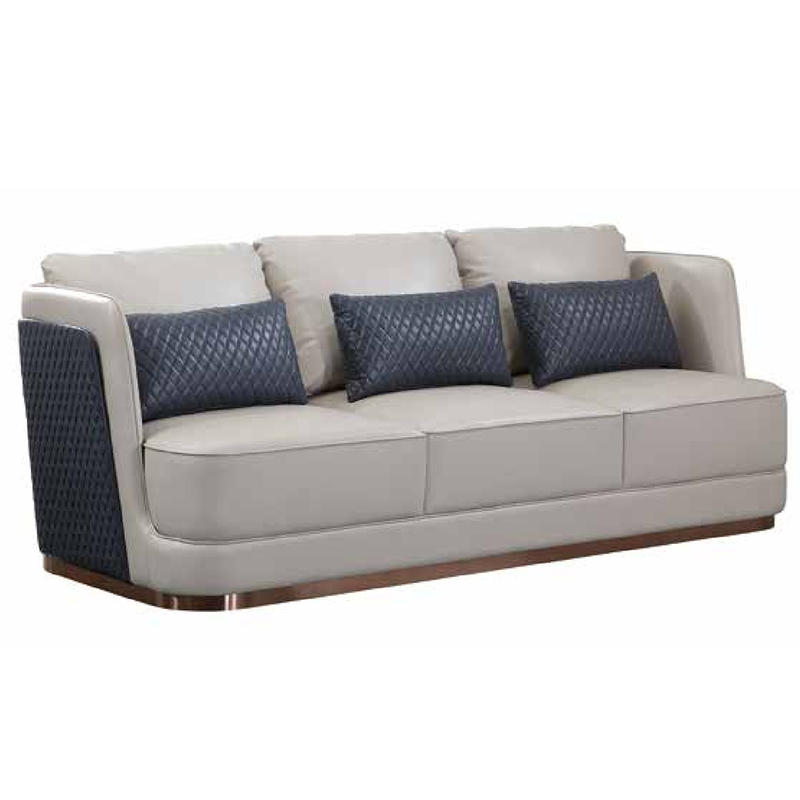 Modern design leather sectional luxury sofa set furniture living room sofas (SP-KS488)