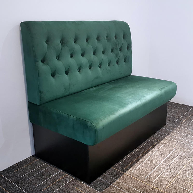 New design modern living room sets fabric sofa seating furniture restaurant booths