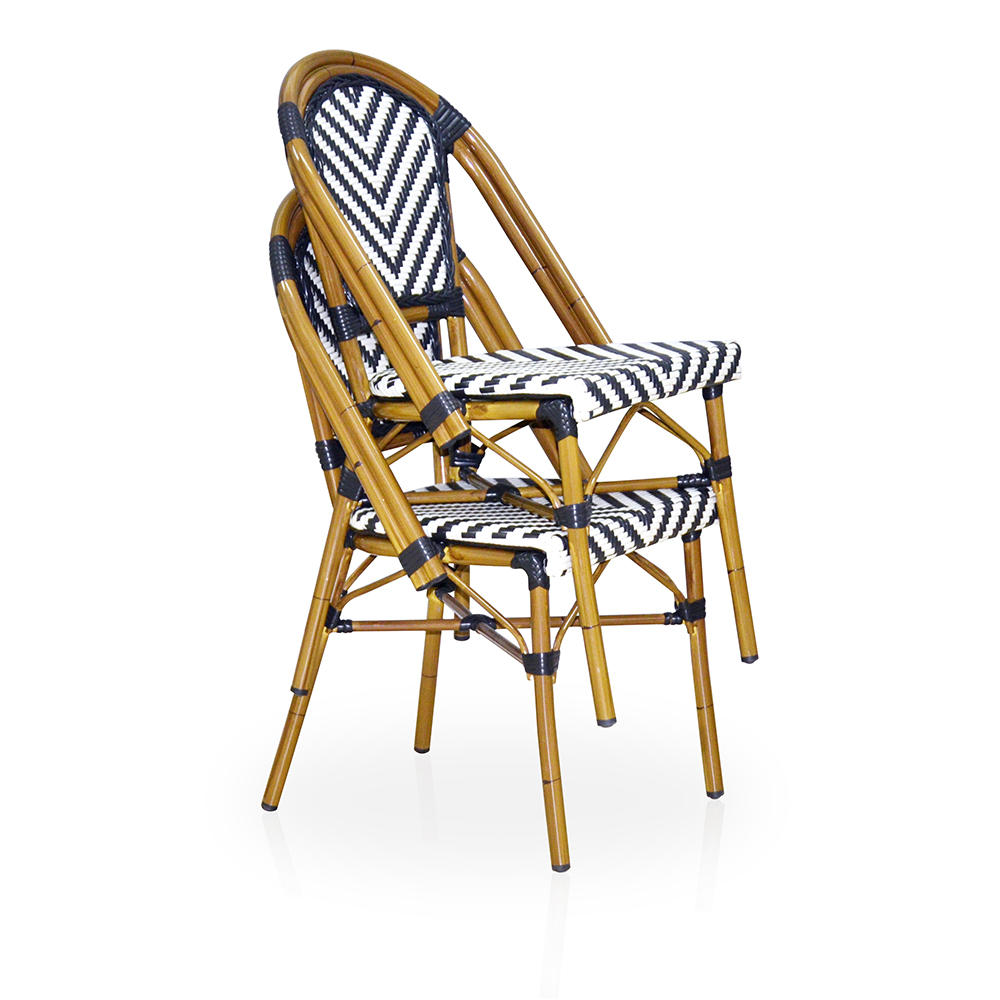 (SP-OC359) Casual modern aluminium rattan chair garden outdoor bamboo furniture sets garden chairs