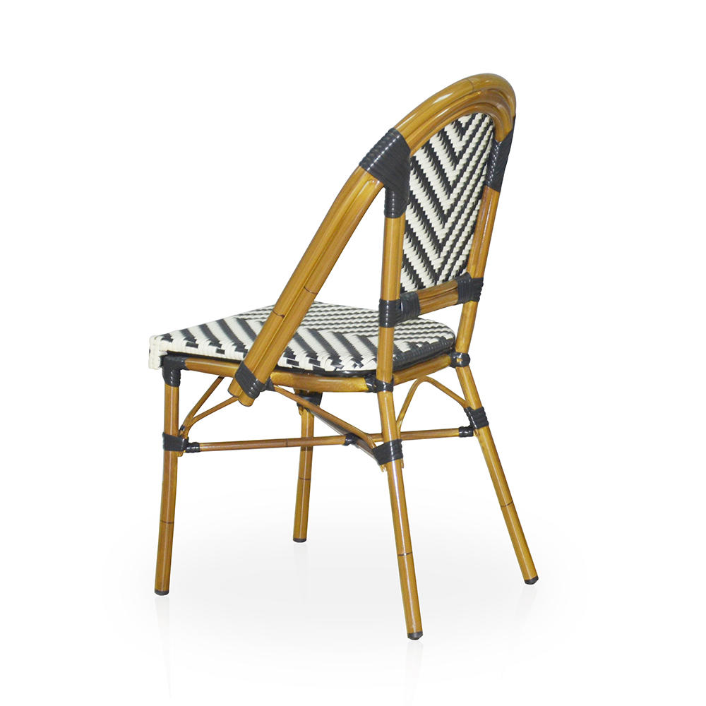 (SP-OC359) Casual modern aluminium rattan chair garden outdoor bamboo furniture sets garden chairs