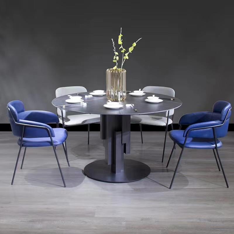 (SP-LC822) New design blue cafe furniture dning room sets restaurant chairs for sales