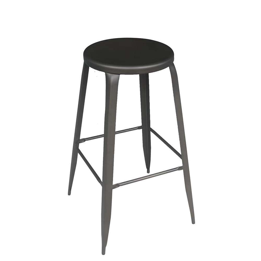 New Style Hot Selling Metal Round Bar Stool