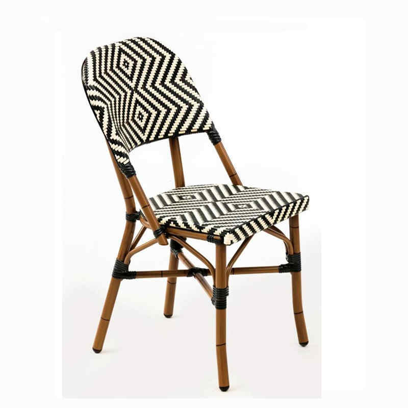 Outdoor chair garden furniture cafe table and chairs