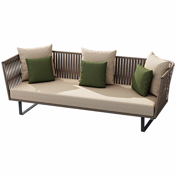 Popular leisure aluminum casting frame garden sofa chair outdoor furniture