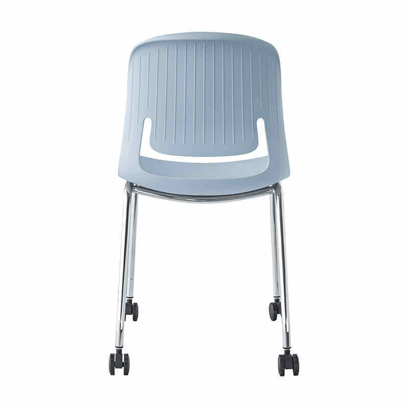 Convenient comfortable  plastic office chair with wheel