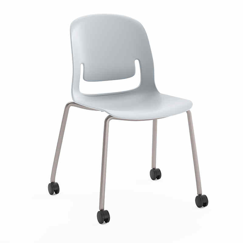 product-Uptop Furnishings-Convenient comfortable plastic office chair with wheel-img