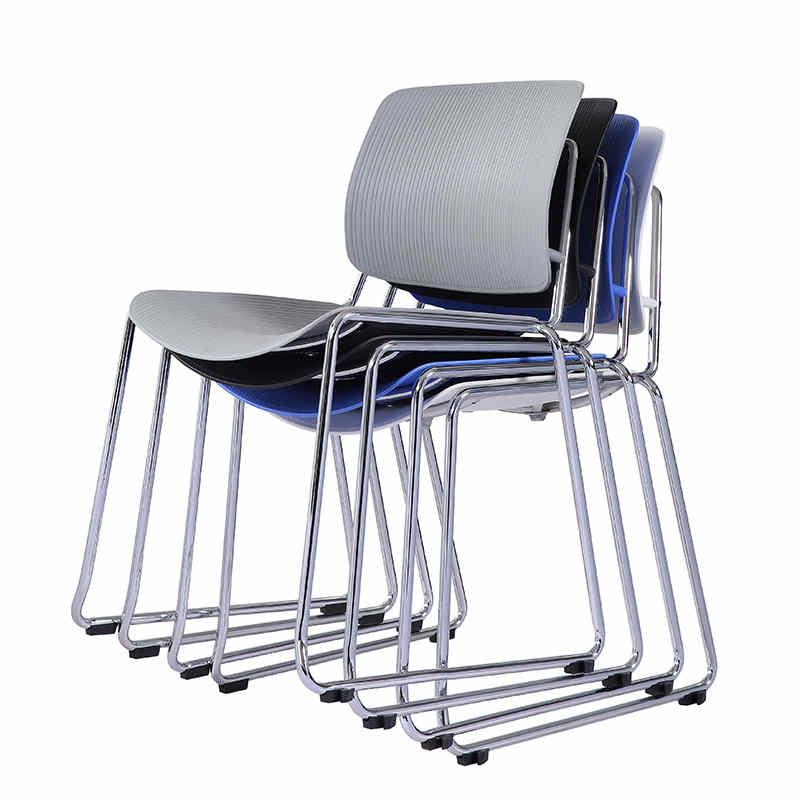 product-High quality stainless steel metal frame plastic back office chair-Uptop Furnishings-img