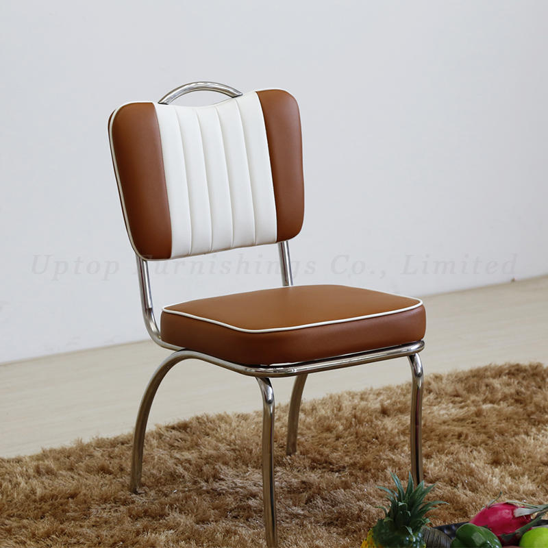 American style vintage dining chair with handle