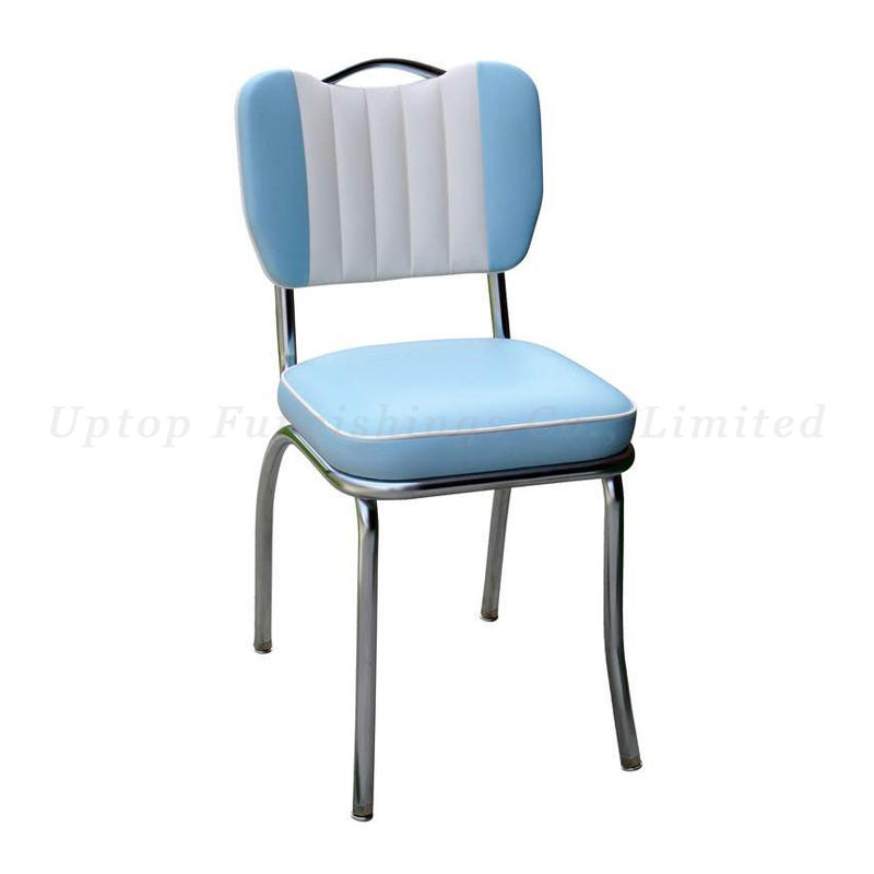 American style vintage dining chair with handle