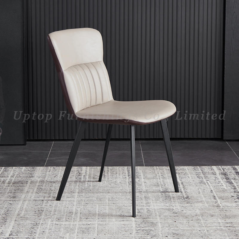 Wedding leather cadeiras para sala de jantar design cafe dining banquet chair