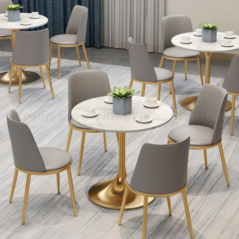 Banquet Western modern coffee shop furniture restaurant chairs for dining cafe