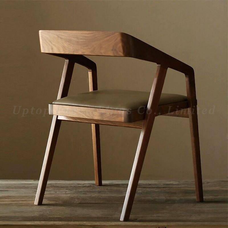 Customized Modern Dining Room Sets Cafe Furniture Wood Chairs Home Furniture Ash Solid Wood Modern Stylish Wooden