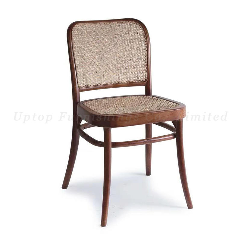 Wholesale Restaurant Vintage Furniture Solid Ashwood Chair Dining Cafe Chair