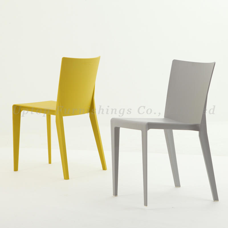 Supplier stackable plastic chair white outdoor heavy weight