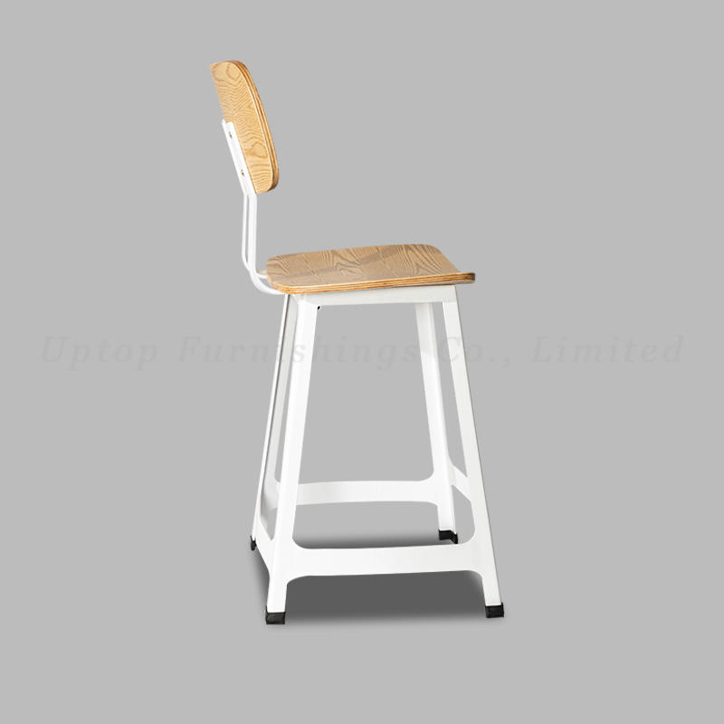 Antique high quality bar furniture rattan bar wood chair