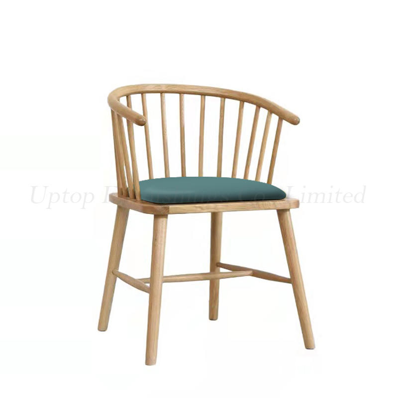 Nordic high quality upholstered solid wood restaurant table and chair restaurant furniture sets