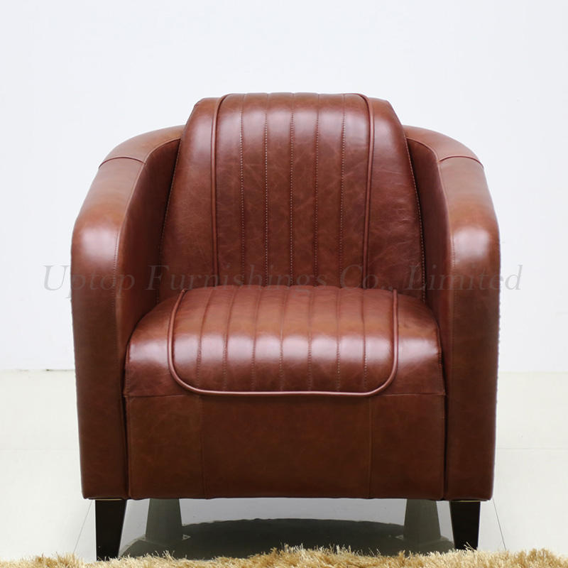 Hot Sale Luxury Upholstered Modern Lounge Chair Restaurant Furniture Set