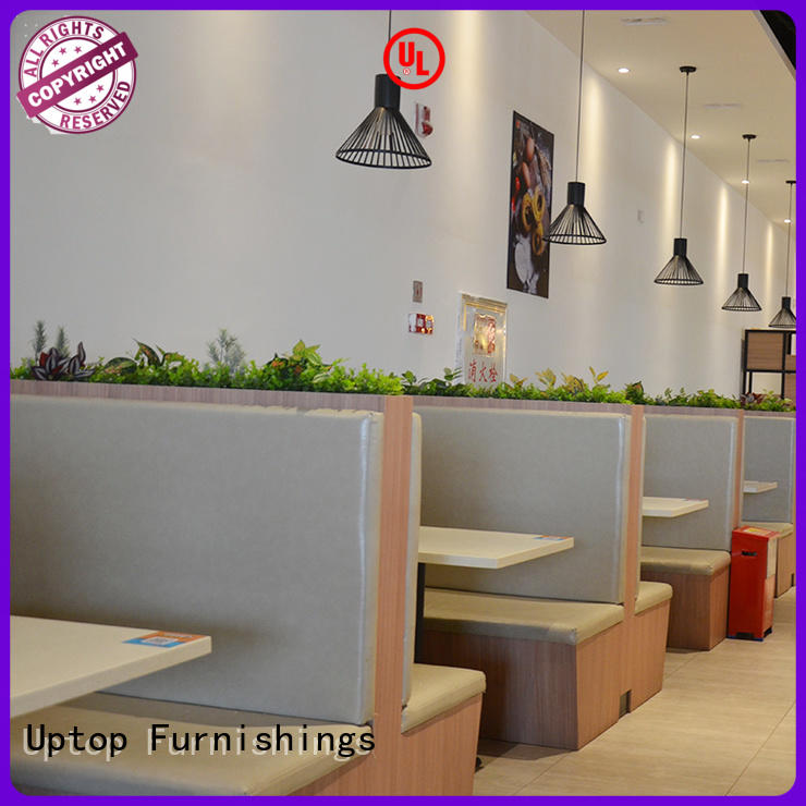 Uptop Furnishings reasonable industrial dining table and chairs bulk production for restaurant