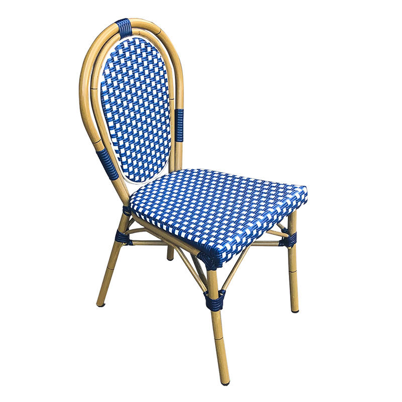 (SP-OC356) High quality Outdoor rattan cafe dining chair garden sets