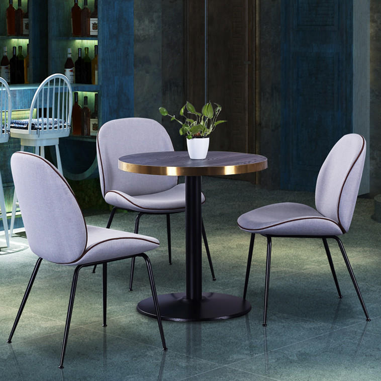 (SP-CT863) Hot sale fashionable cafe/restaurant table chairs dining table set 2 chairs
