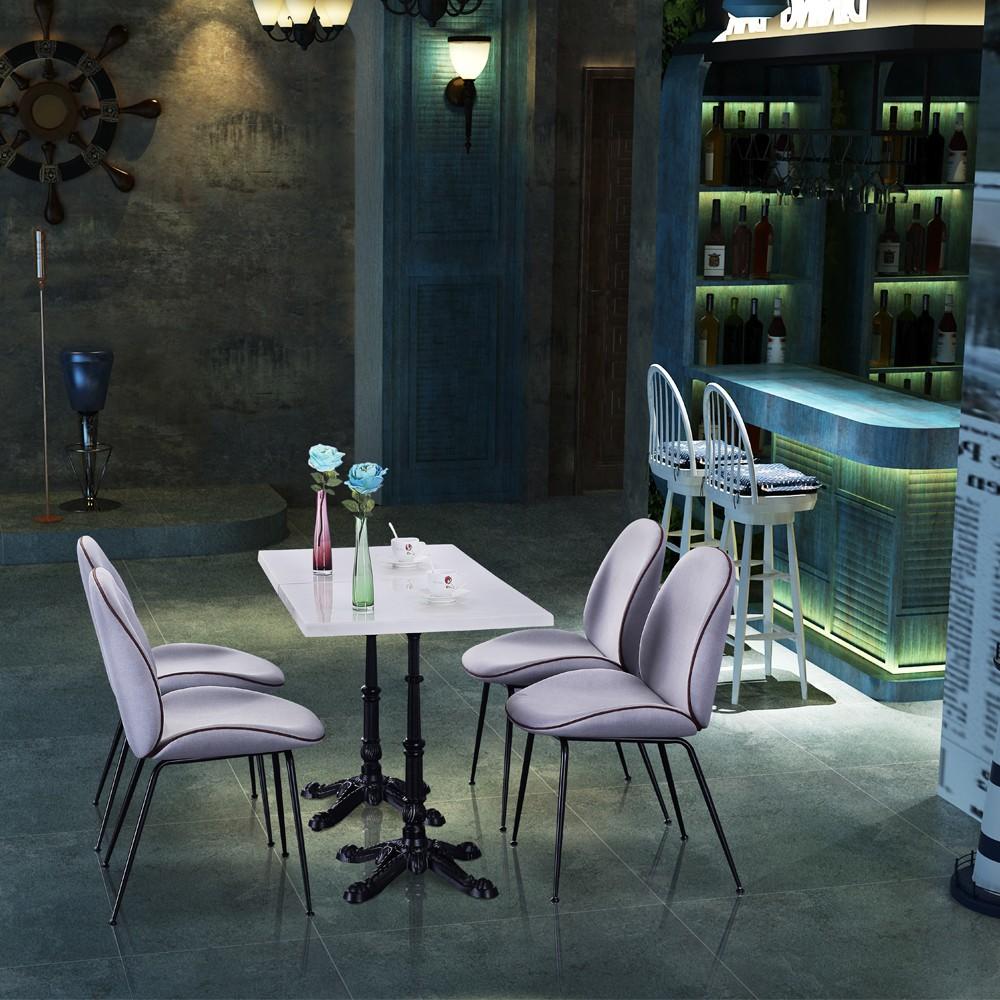 Uptop Furnishings modular industrial dining table and chairs free design for airport