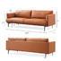 high end office modern sofa loveseat wholesale for office