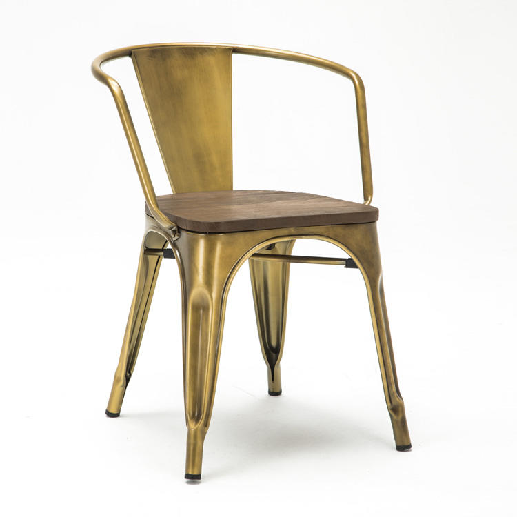 (SP-MC036) New design industrial vintage metal frame chair for sale