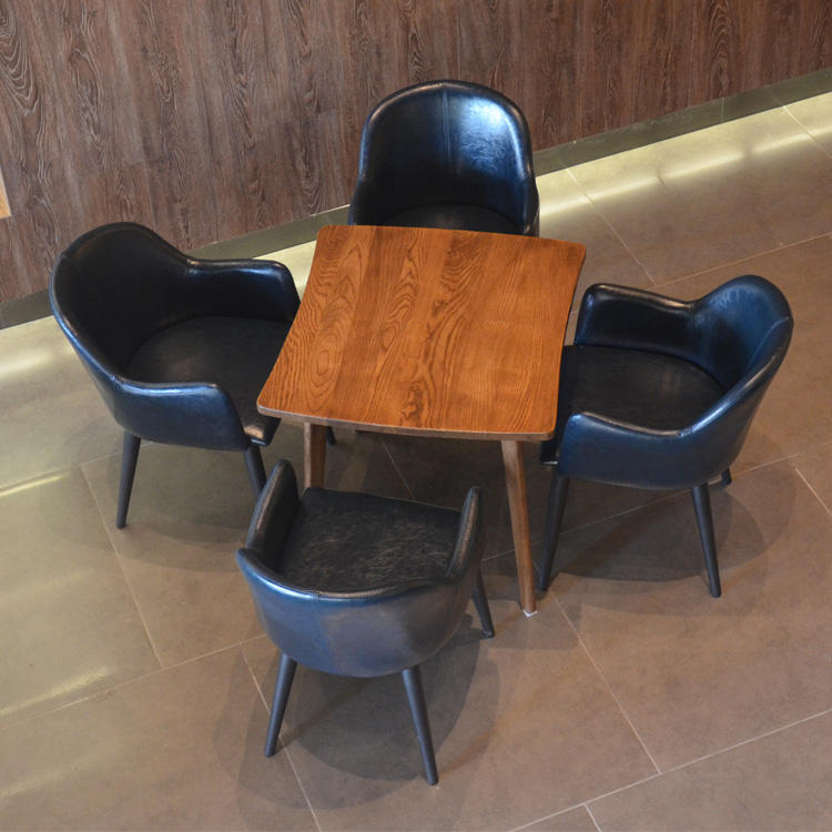 (SP-CS347) Hot sale restaurant table chairs sets for cafe furniture