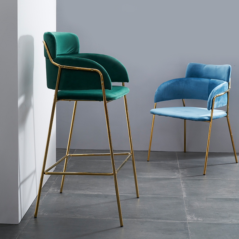 modern design industrial dining chairs back China supplier for cafe-5
