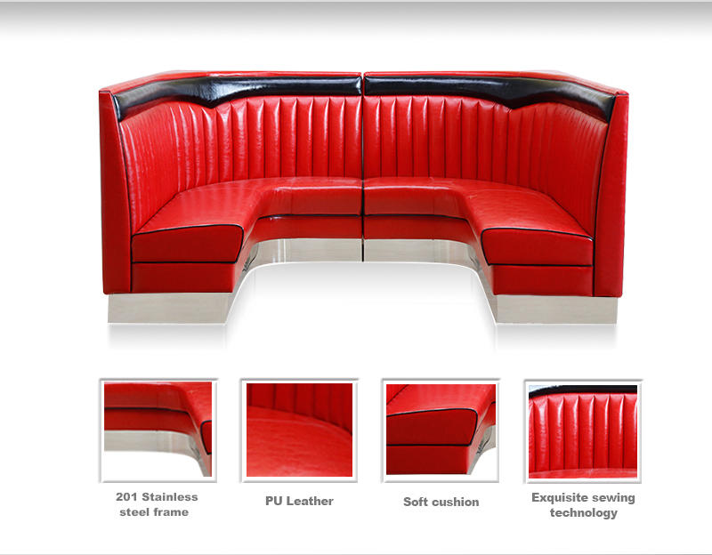 modern design banquette booth bench for wholesale for airport