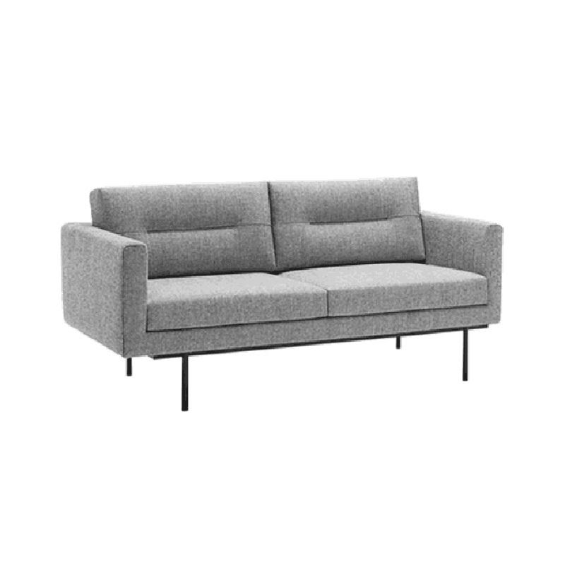 Simple modern Italian living room furniture fabric sofa set designs (SP-KS440)