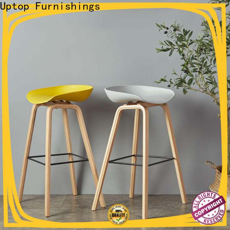 Uptop Furnishings cafe plastic chairs bulk production for public