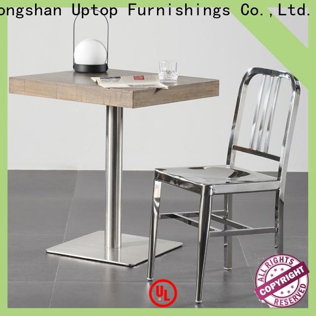 Uptop Furnishings aluminum metal restaurant chairs free design for office space
