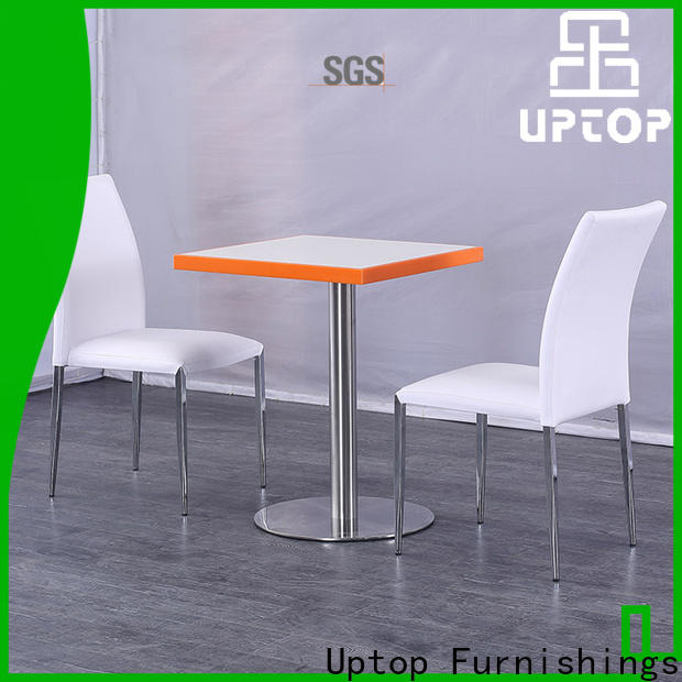 Uptop Furnishings modern restaurant tables and chairs bulk production for hotel