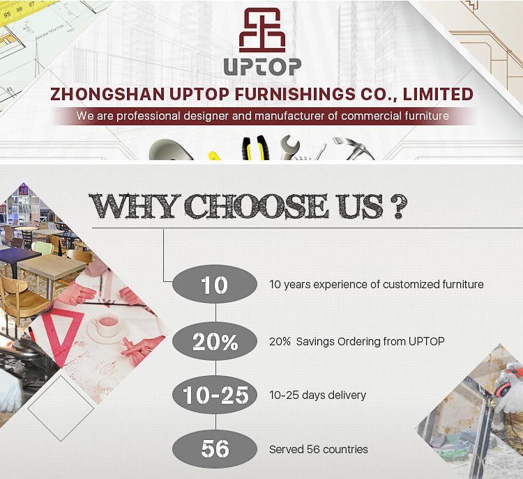 Uptop Furnishings metal industrial restaurant furniture from manufacturer for restaurant-1