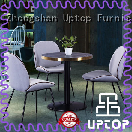 Uptop Furnishings metal cafe table and chairs China Factory