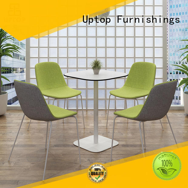 Uptop Furnishings stackable cafe table and chairs bulk production for airport