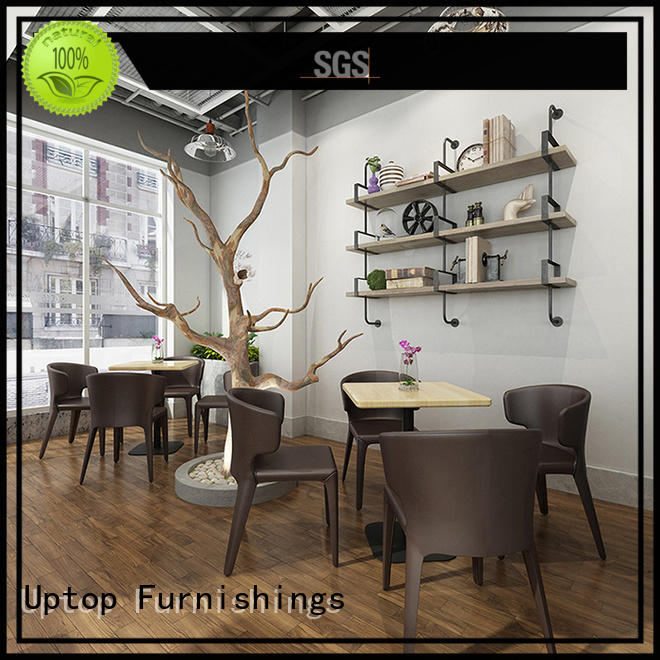 Uptop Furnishings table industrial dining table and chairs for Home for restaurant
