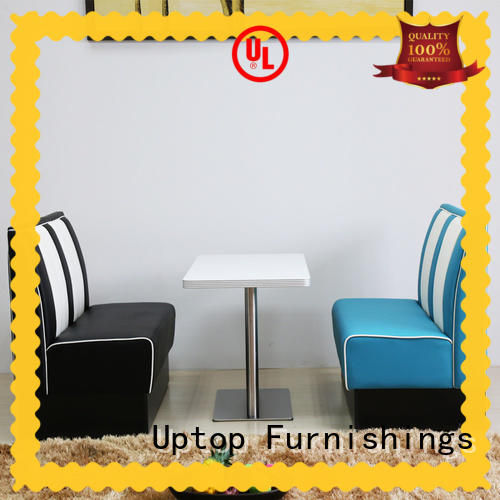 Uptop Furnishings banquette booth free design for bar