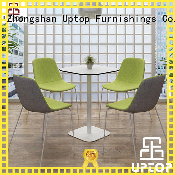 Uptop Furnishings good-package canteen table and chairs bulk production for cafe