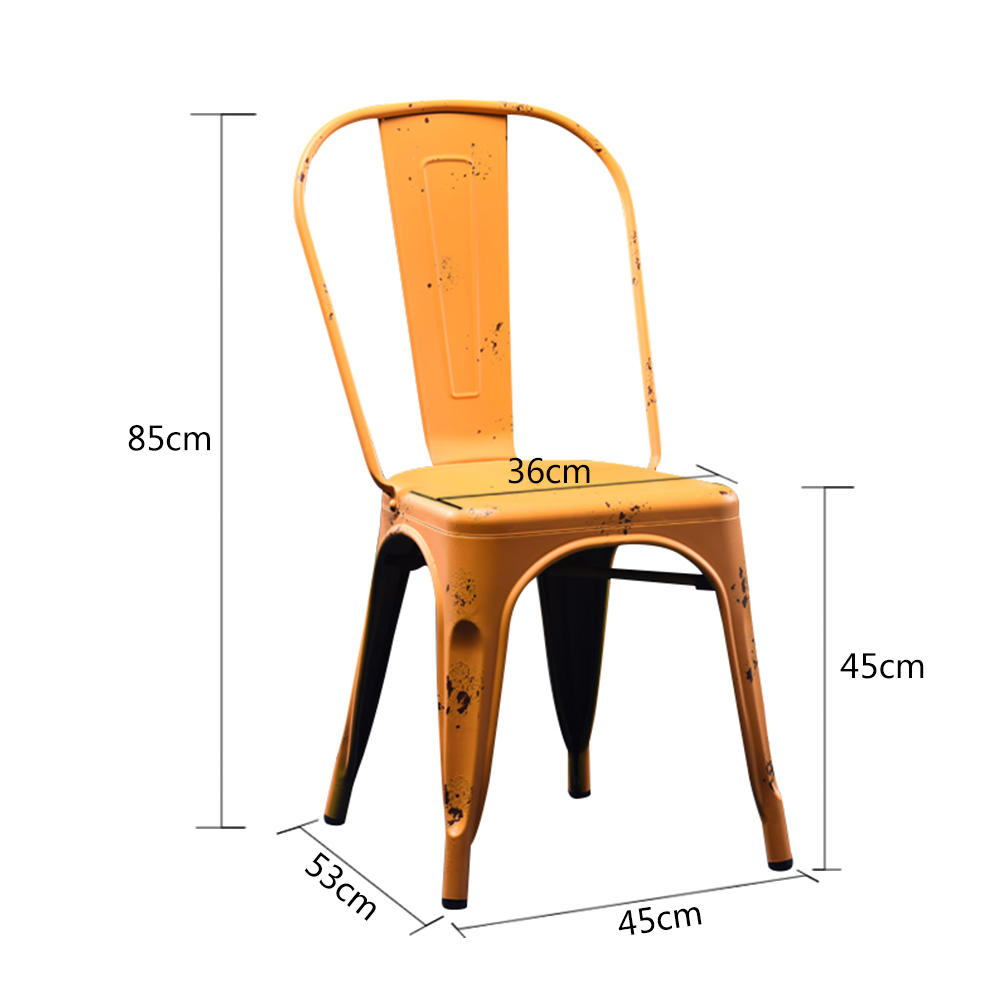 metal chair bistro factory price for hotel-1