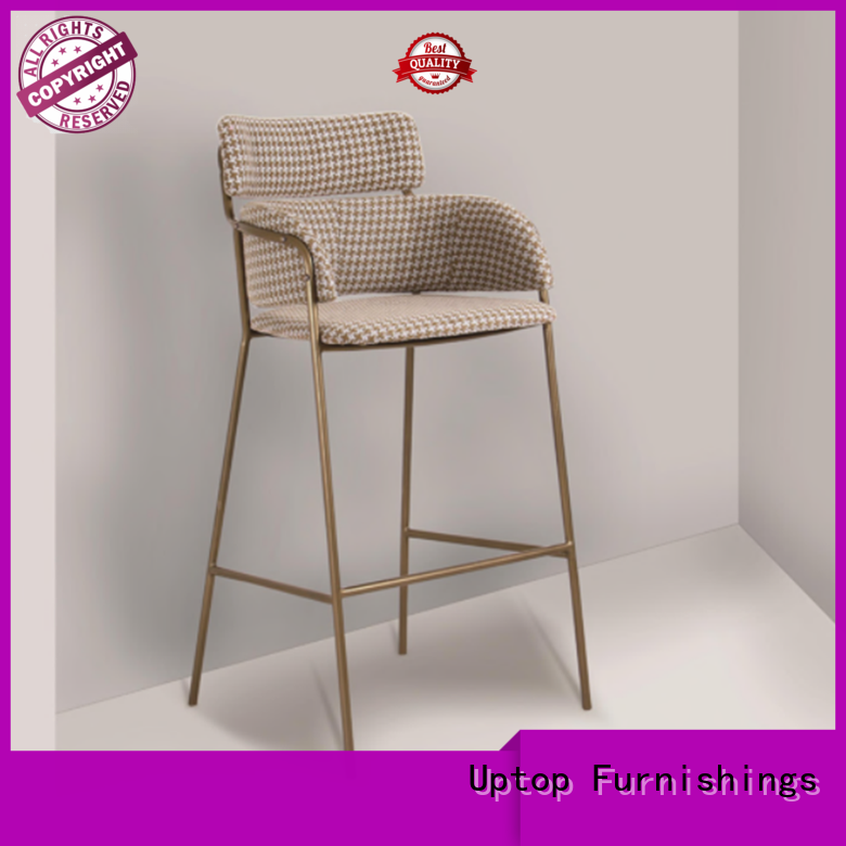 Uptop Furnishings inexpensive aluminum outdoor chair certifications for bar