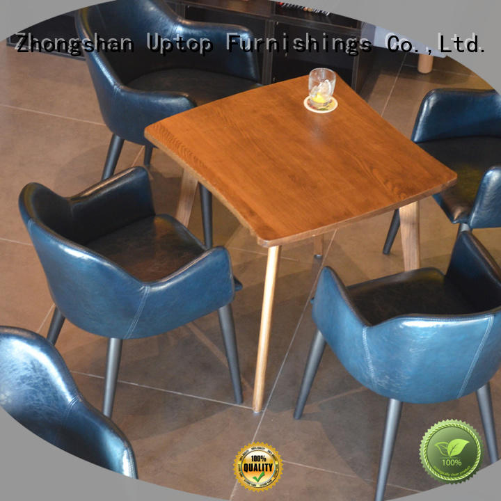 Uptop Furnishings modern restaurant tables and chairs factory price for restaurant