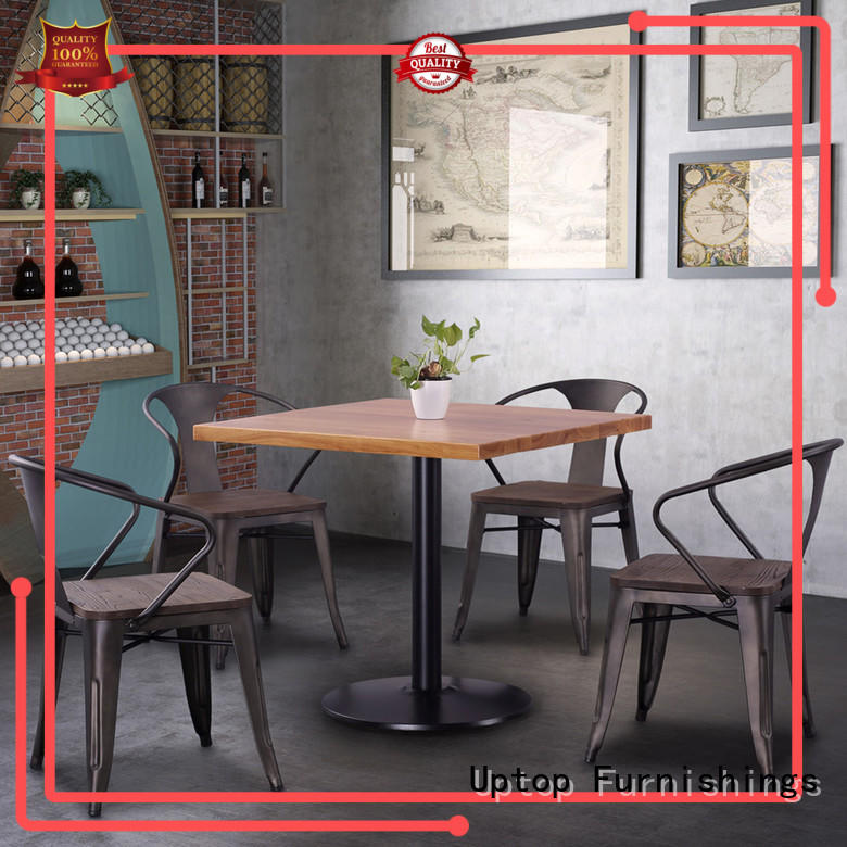Uptop Furnishings new-arrival restaurant metal chair China supplier for cafe