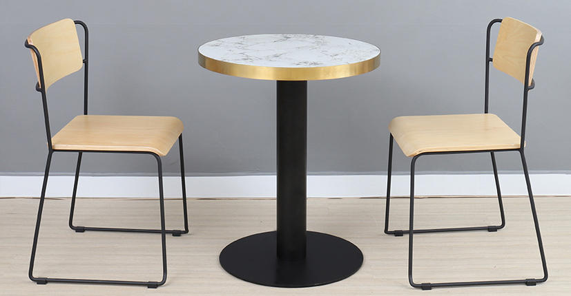 good-package cafe metal chair arms free design for bar-1
