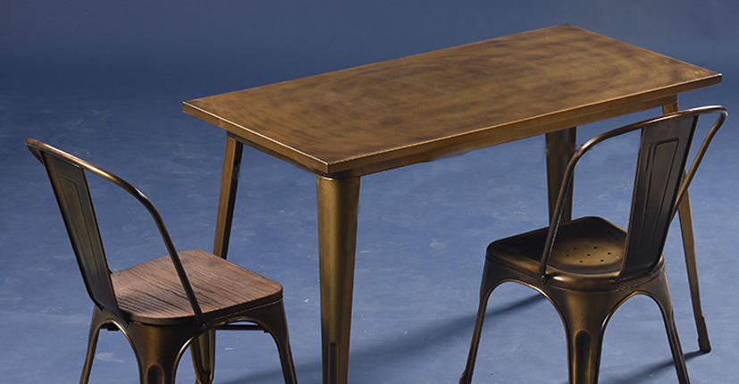 good-package industrial table and chair from manufacturer for hotel Uptop Furnishings