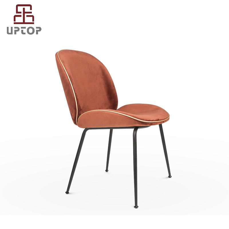 Modern Beetle Side Dining Chair Upholstered (SP-HC436)