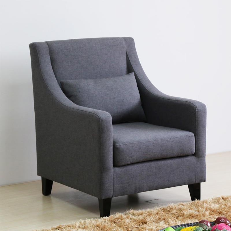 Wholesale fabric upholstered arm chair linen Uptop Furnishings Brand