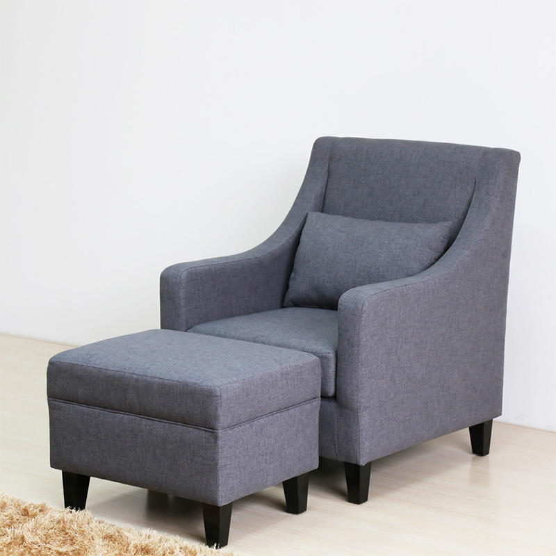 Wholesale fabric upholstered arm chair linen Uptop Furnishings Brand